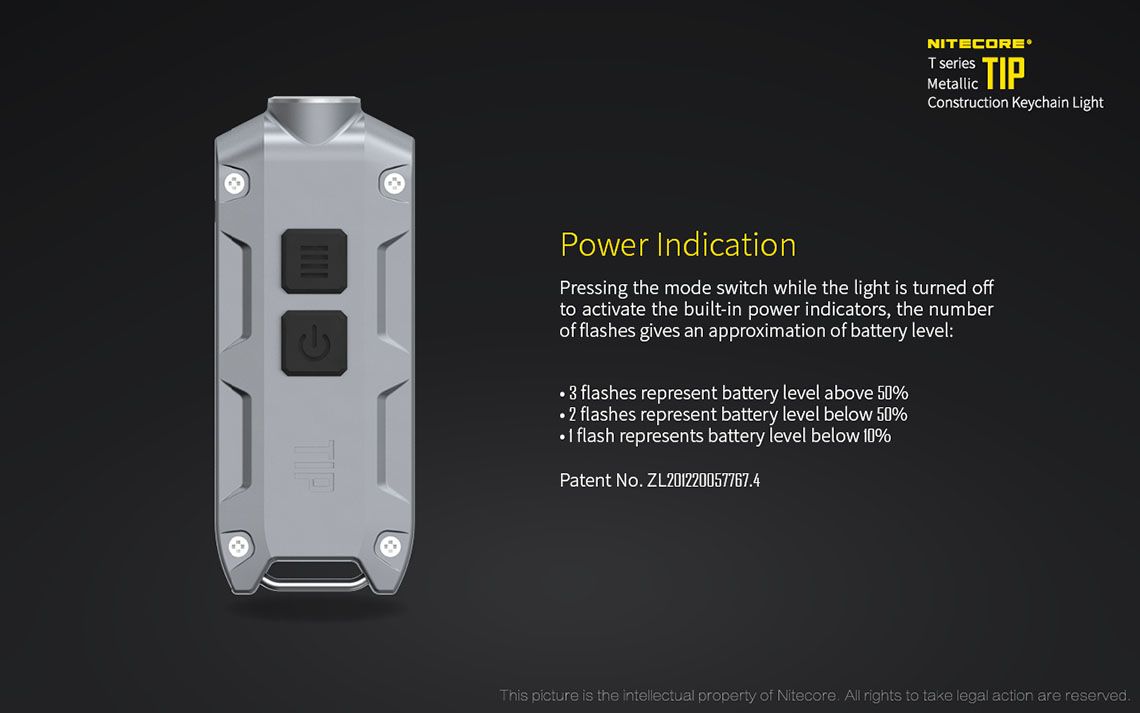 Latarka Nitecore TIP CRI 240 Lumenów TIP CRI to młodszy brat popularnej latarki TIP. Ma maksymalną moc 240 lumenów i świeci światłem neutralnym białym. Jej światło dociera na odległość nawet 56 metrów. Latarka charakteryzuje się kompaktowymi rozmiarami i możliwością ładowania przez USB. Choć w zestawie brak jest kabla zasilającego to można do jej - LifeGun.pl Latarka Nitecore TIP CRI 240 Lumenów-18