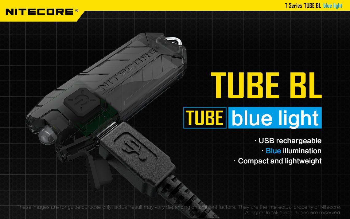 Latarka Nitecore TUBE-BL Blue Light (niebieskie światło) Kompaktowa latarka ze światłem niebieskim (podstawowym). Światło niebieskie doskonale sprawdzi się na polowaniu (widać ślady krwi) czy podczas nocnego łowienia ryb. CECHY: Moc: 4 lumeny Maksymalny czas pracy: 45 minut Wbudowany akumulator Li-ion Światło niebieskie (podstawowe) - doskonale sprawdzi się np.: na polowaniu Port USB do - LifeGun.pl Latarka Nitecore TUBE-BL Blue Light (niebieskie światło)-5