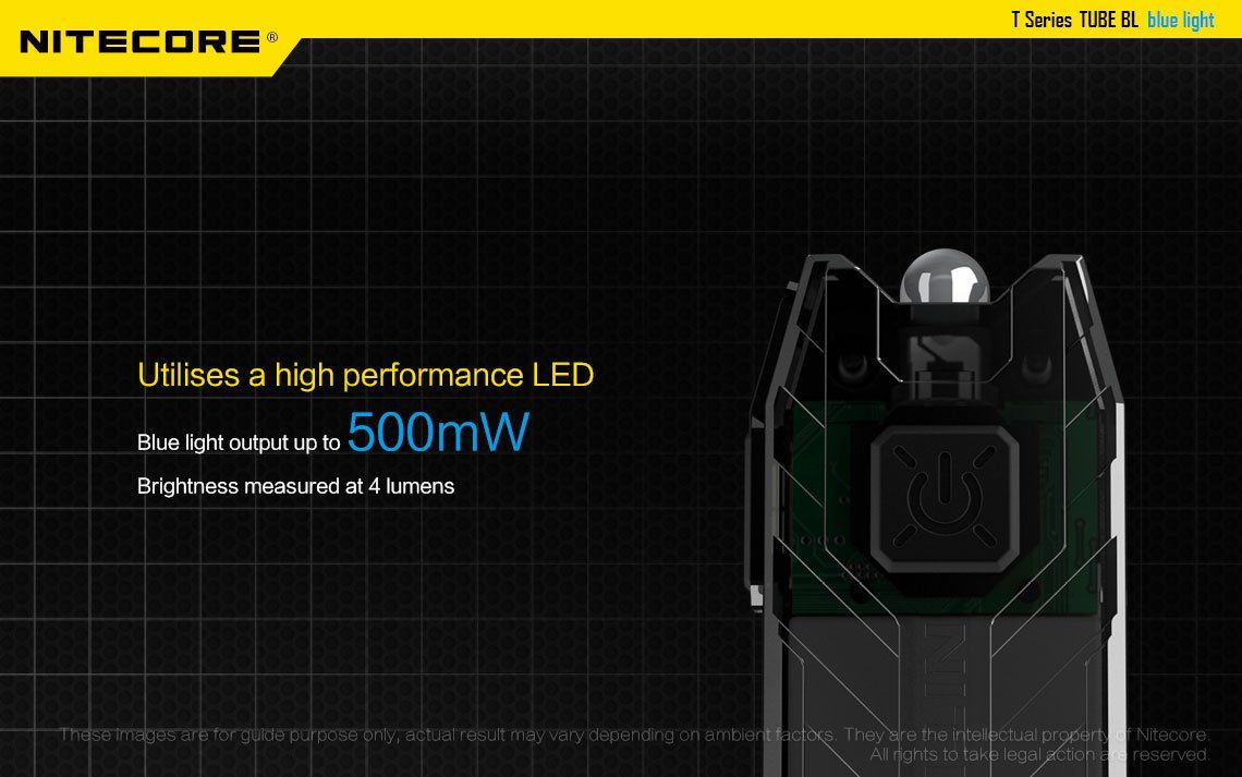 Latarka Nitecore TUBE-BL Blue Light (niebieskie światło) Kompaktowa latarka ze światłem niebieskim (podstawowym). Światło niebieskie doskonale sprawdzi się na polowaniu (widać ślady krwi) czy podczas nocnego łowienia ryb. CECHY: Moc: 4 lumeny Maksymalny czas pracy: 45 minut Wbudowany akumulator Li-ion Światło niebieskie (podstawowe) - doskonale sprawdzi się np.: na polowaniu Port USB do - LifeGun.pl Latarka Nitecore TUBE-BL Blue Light (niebieskie światło)-6