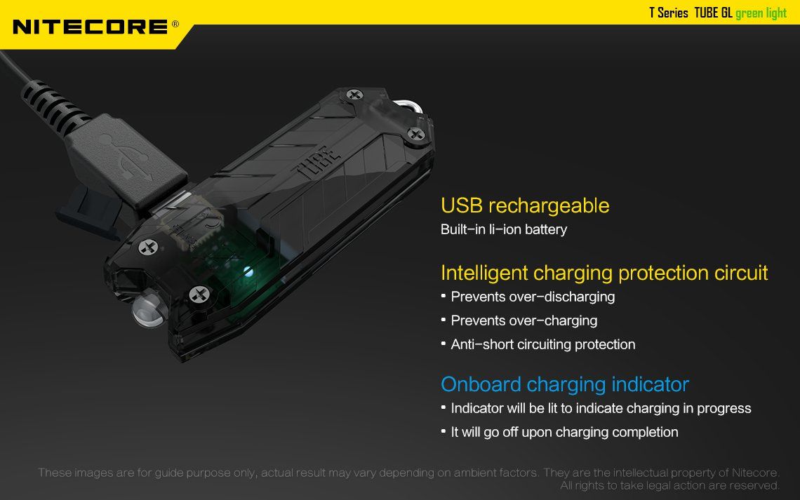 Latarka Nitecore TUBE-GL Green Light (zielone światło) Kompaktowa latarka ze światłem zielonym (podstawowym). Idealna do zadań taktycznych, poszukiwań itp. CECHY: Moc: 25 lumenów Maksymalny czas pracy: 45 minut Wbudowany akumulator Li-ion Światło zielone (podstawowe) - doskonale sprawdzi się podczas działań taktycznych, poszukiwań itp. Port USB do ładowania akumulatora Kąt świecenia - 100 stopni - LifeGun.pl Latarka Nitecore TUBE-GL Green Light (zielone światło)-9