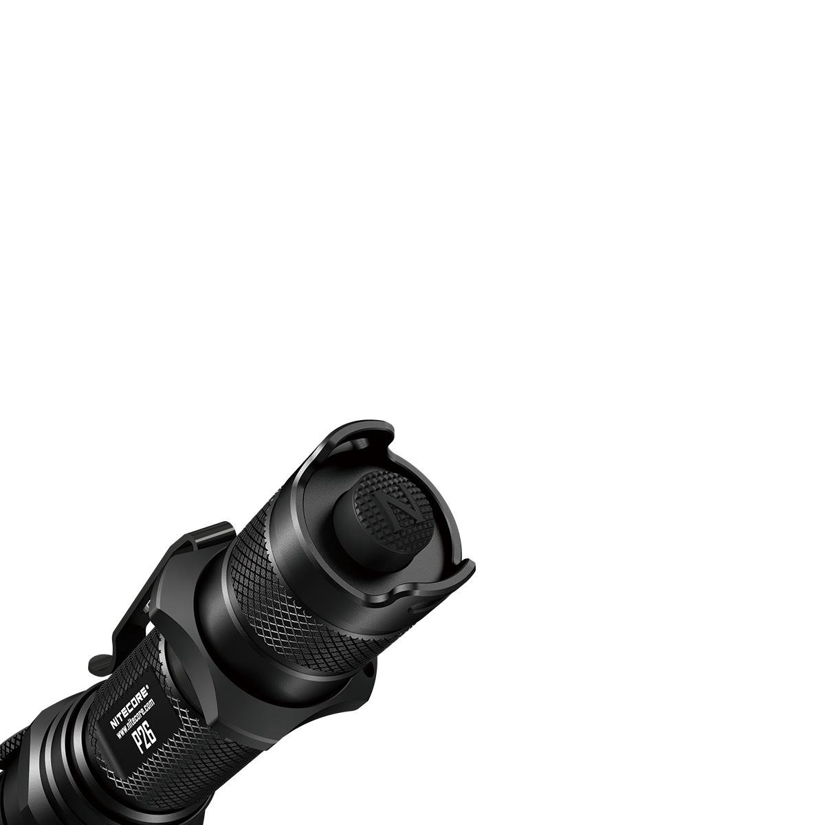 Maksymalny czas pracy (godz.): 500 | Zasięg wiązki światła (m): 310 | Baterie (kompatybilne): 1 x 18650 lub 2 x CR123 lub 2 x RCR123 | Światło stroboskopowe: tak | Źródło światła: Dioda LED CREE XP-L HI V3 | Długość całkowita (cm): 14.9 | Moc światła (L): 1000 | Waga (g): 128 - LifeGun.pl Latarka Nitecore P26 1000 lumenów-4