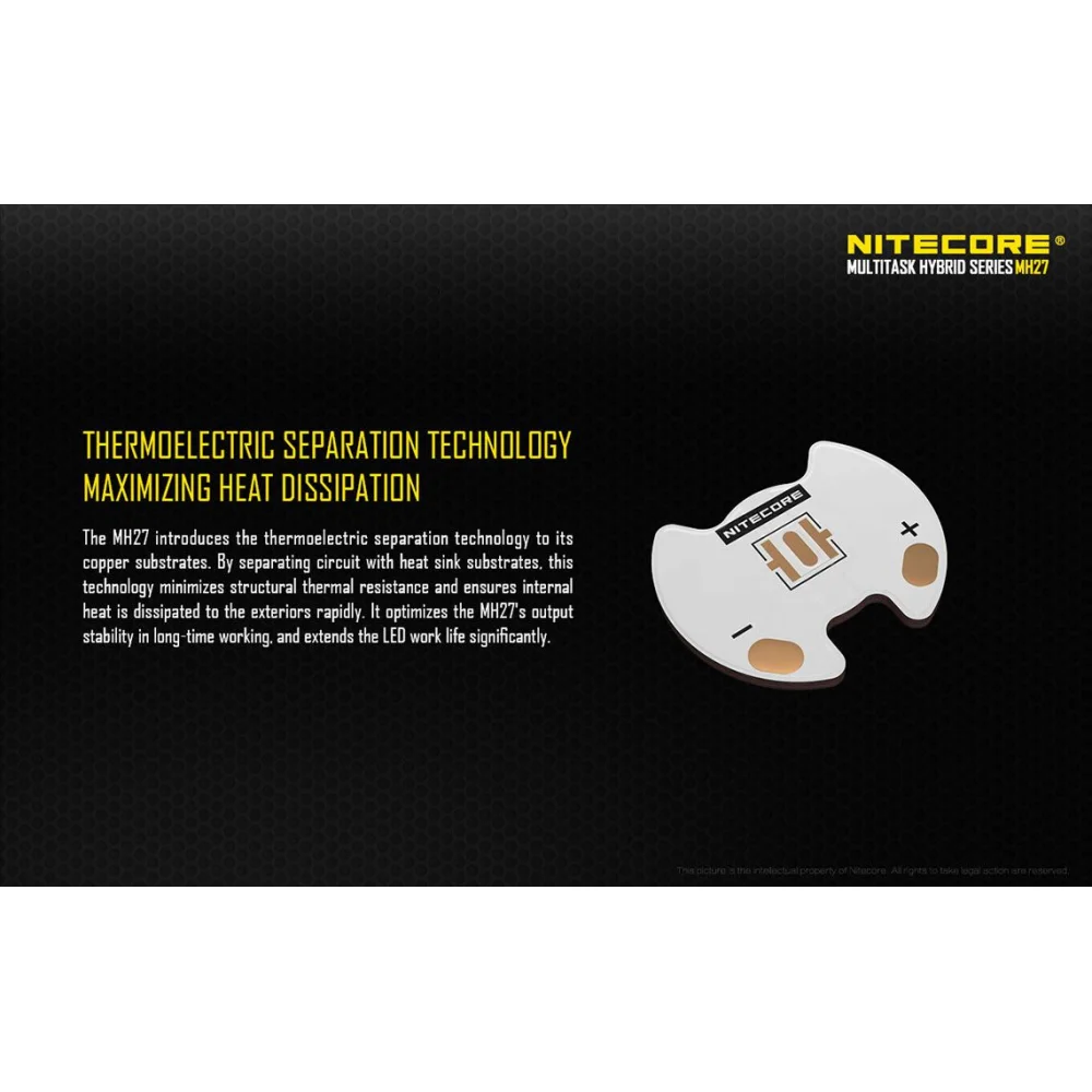 Komplet: Latarka Led Nitecore MH27 1000 Lumenów + Akumulator 1834 11 Komplet: Latarka Led Nitecore MH27 1000 Lumenów + Akumulator 1834
