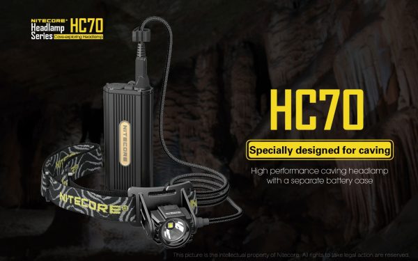 Latarka czołowa Nitecore HC70 1000L-5