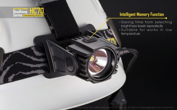 Latarka czołowa Nitecore HC70 1000L-22