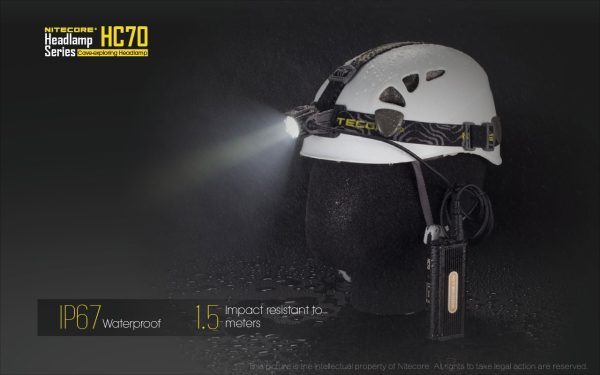 Latarka czołowa Nitecore HC70 1000L-26
