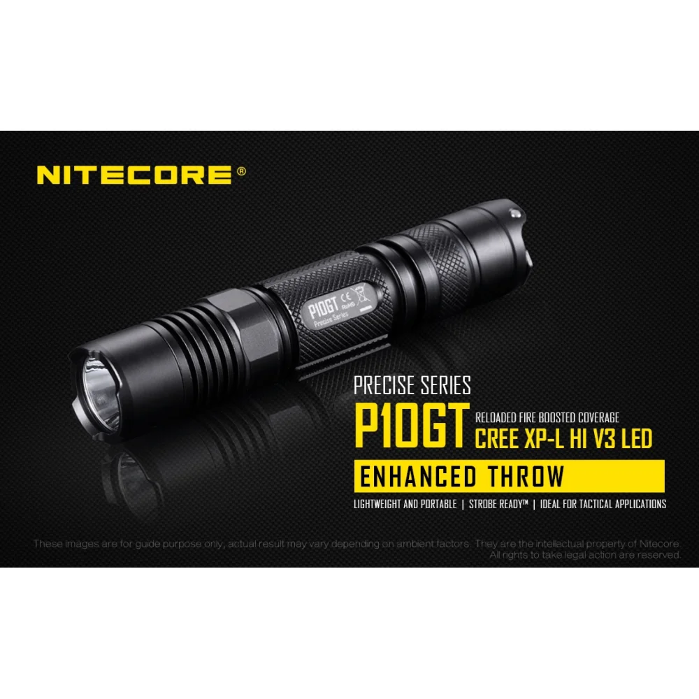 Latarka Nitecore P10GT 900 Lumenów 5 Latarka Nitecore P10GT 900 Lumenów