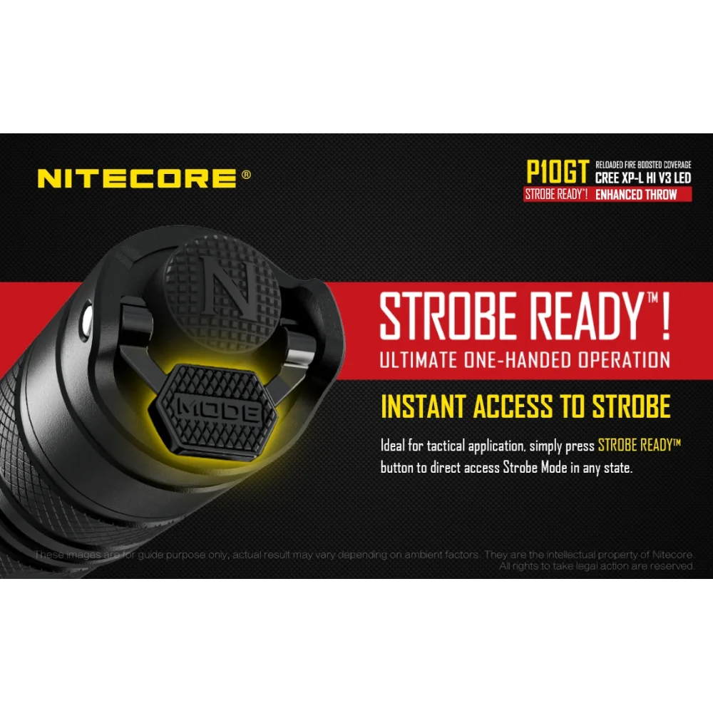 Latarka Nitecore P10GT 900 Lumenów 8 Latarka Nitecore P10GT 900 Lumenów