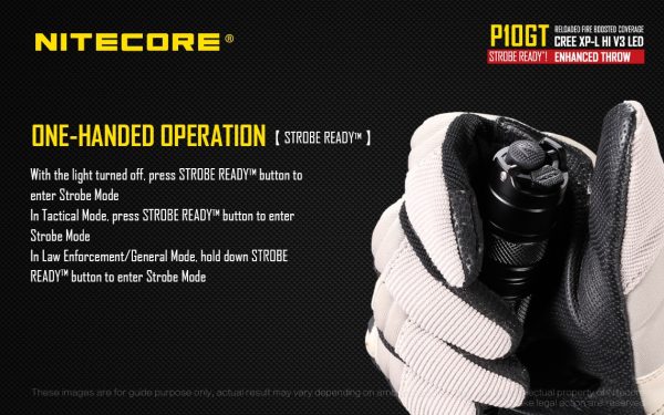 Latarka Nitecore P10GT 900 Lumenów-9