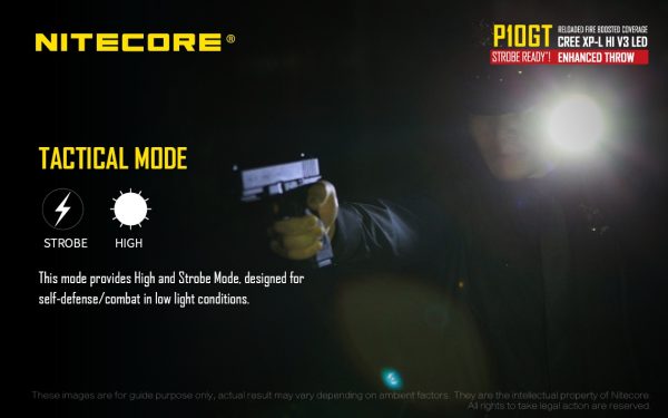 Latarka Nitecore P10GT 900 Lumenów-13