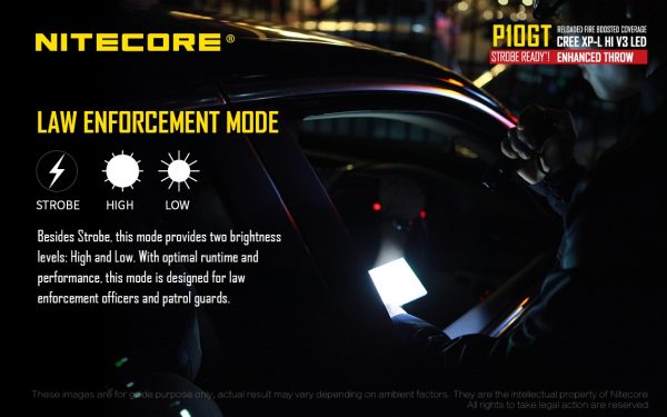 Latarka Nitecore P10GT 900 Lumenów-14