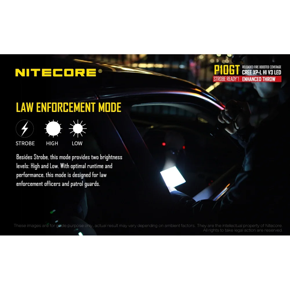Latarka Nitecore P10GT 900 Lumenów 14 Latarka Nitecore P10GT 900 Lumenów