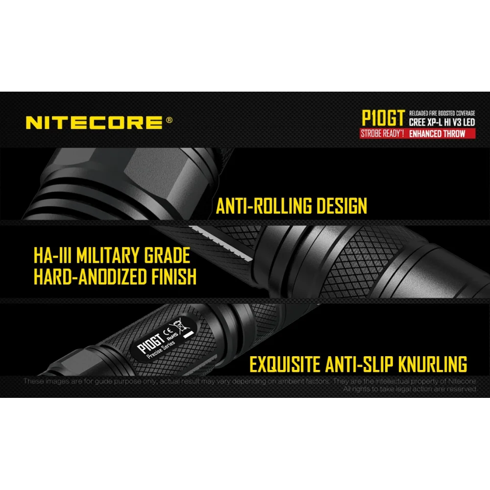 Latarka Nitecore P10GT 900 Lumenów 19 Latarka Nitecore P10GT 900 Lumenów