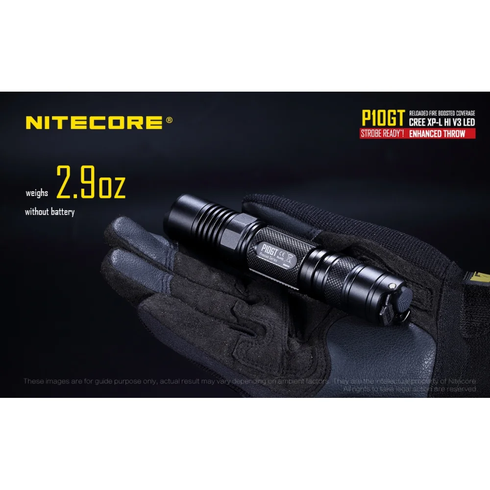 Latarka Nitecore P10GT 900 Lumenów 20 Latarka Nitecore P10GT 900 Lumenów