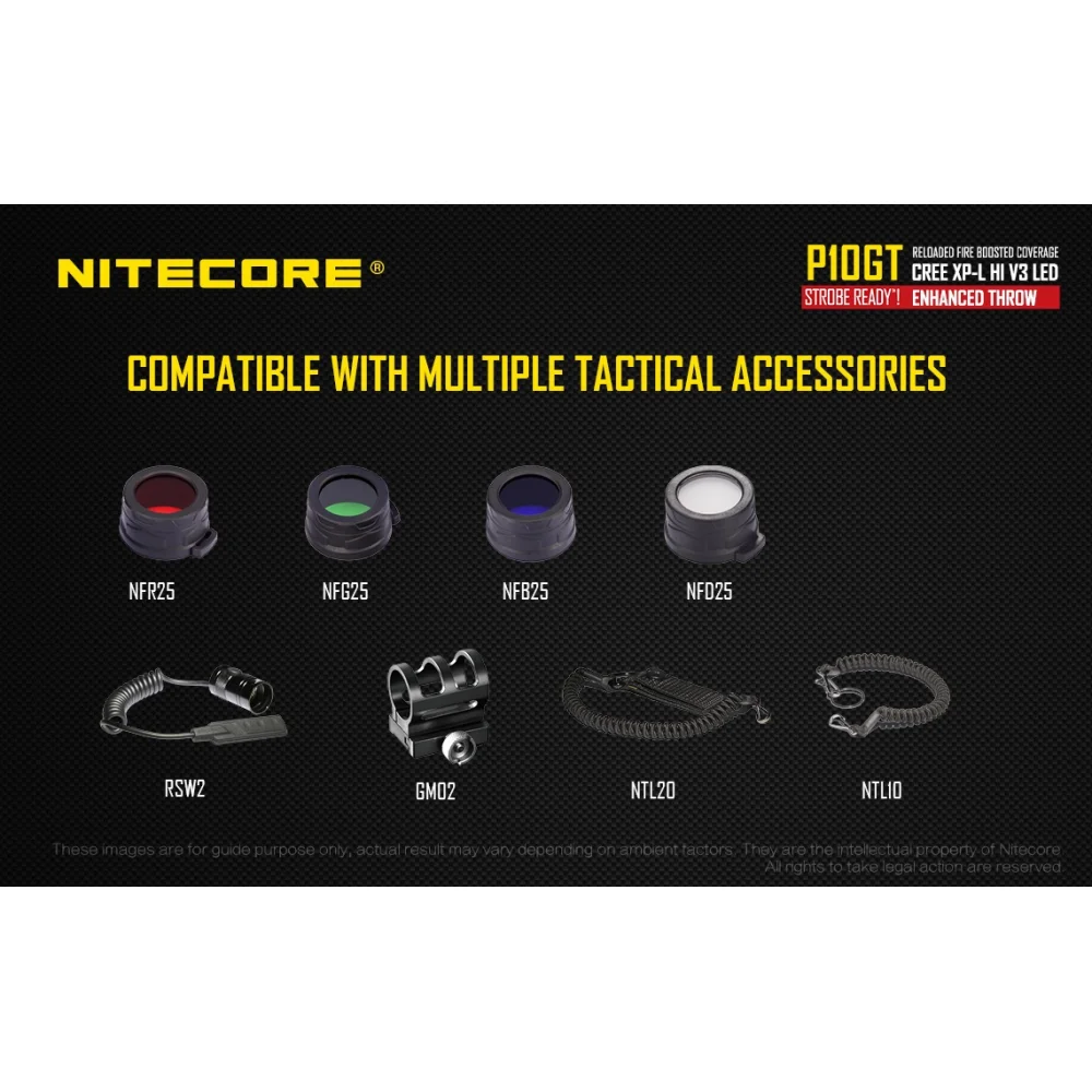 Latarka Nitecore P10GT 900 Lumenów 21 Latarka Nitecore P10GT 900 Lumenów