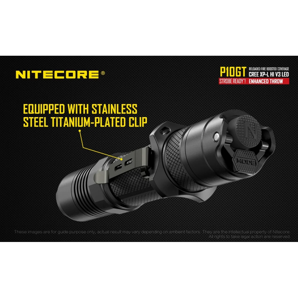 Latarka Nitecore P10GT 900 Lumenów 22 Latarka Nitecore P10GT 900 Lumenów