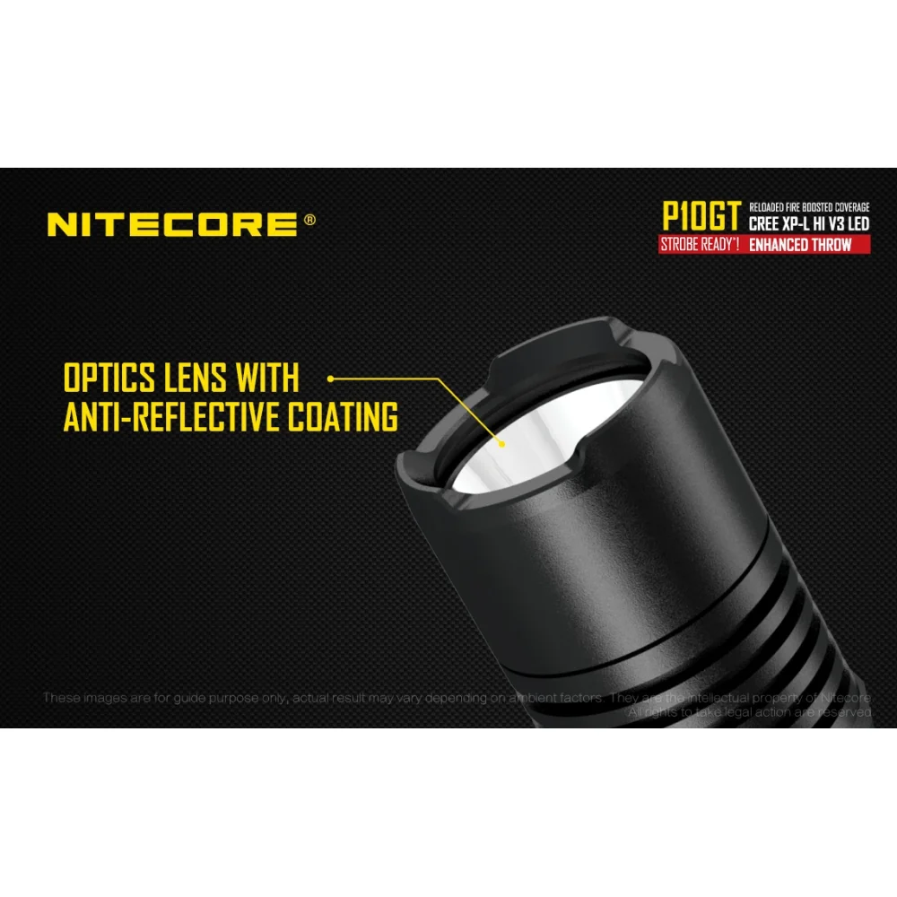 Latarka Nitecore P10GT 900 Lumenów 23 Latarka Nitecore P10GT 900 Lumenów