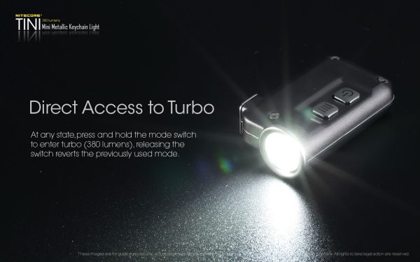 Latarka Nitecore TINI Zielona 380 Lumenów-15