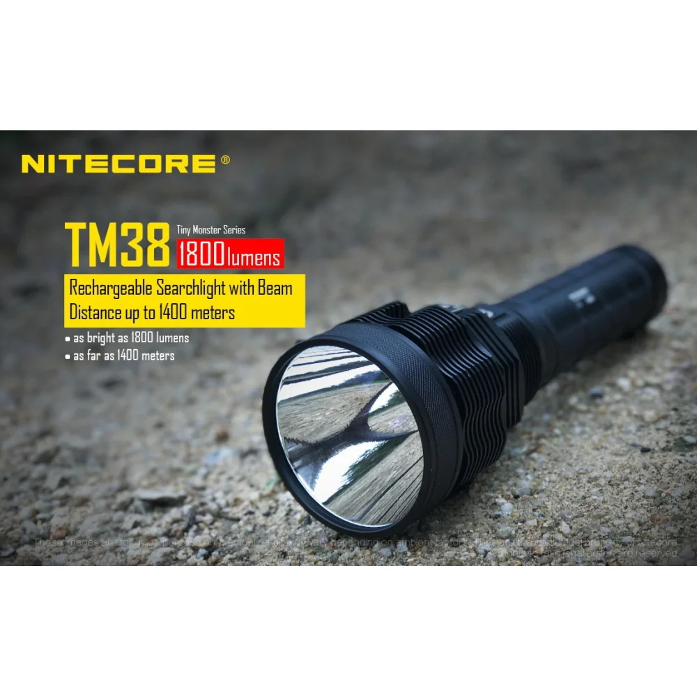 Latarka Nitecore TM38 Tiny Monster 38 1800L 5 Latarka Nitecore TM38 Tiny Monster 38 1800L