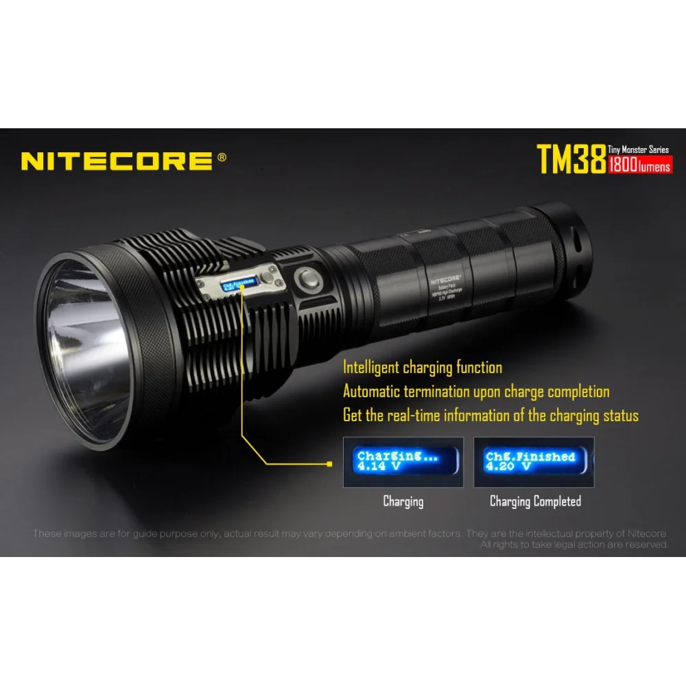 Latarka Nitecore TM38 Tiny Monster 38 1800L 11 Latarka Nitecore TM38 Tiny Monster 38 1800L