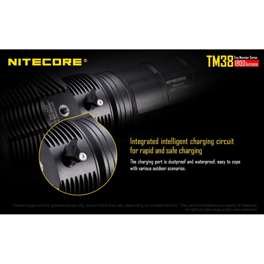 Latarka Nitecore TM38 Tiny Monster 38 1800L 12 Latarka Nitecore TM38 Tiny Monster 38 1800L