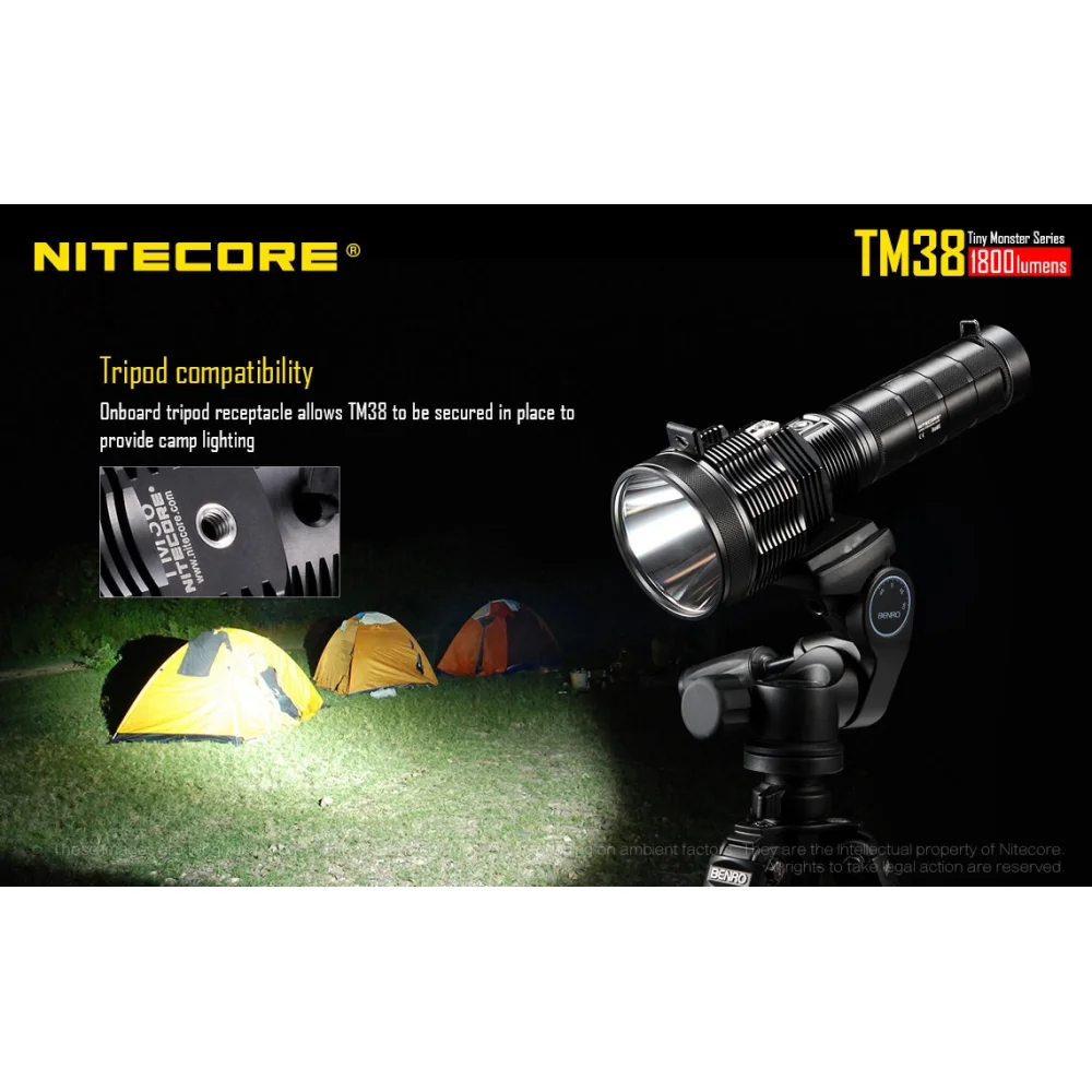 Latarka Nitecore TM38 Tiny Monster 38 1800L 17 Latarka Nitecore TM38 Tiny Monster 38 1800L