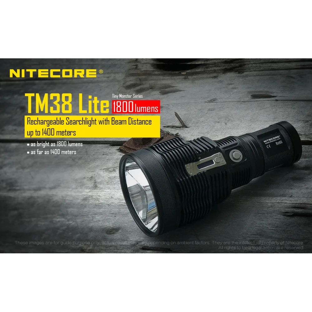 Latarka Nitecore TM38 LITE Tiny Monster 38 1800L 6 Latarka Nitecore TM38 LITE Tiny Monster 38 1800L