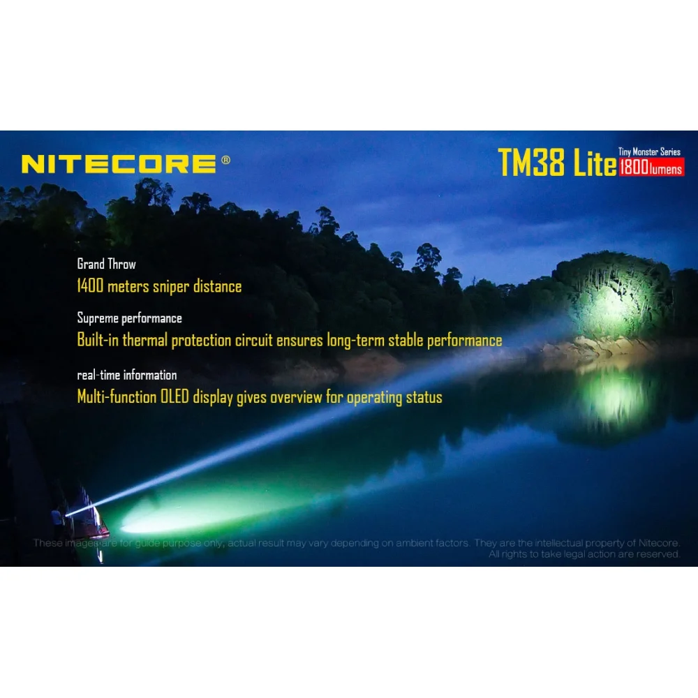 Latarka Nitecore TM38 LITE Tiny Monster 38 1800L 7 Latarka Nitecore TM38 LITE Tiny Monster 38 1800L