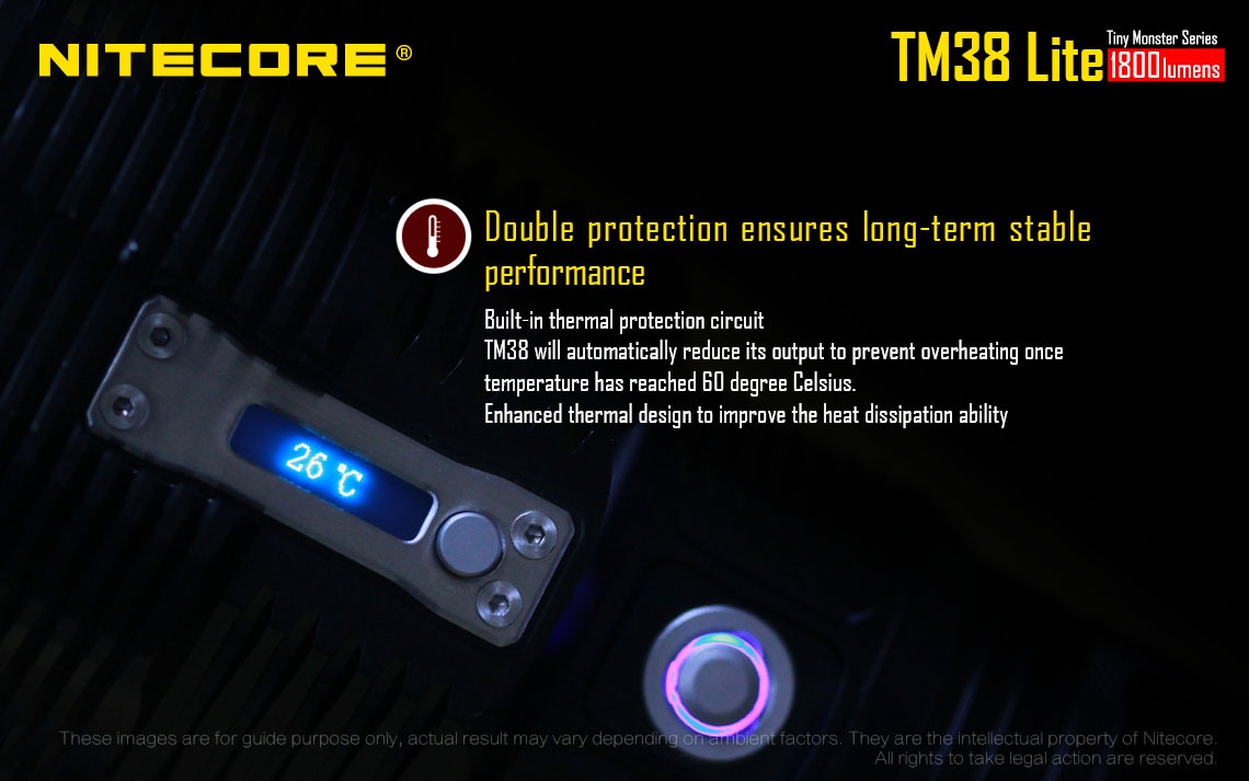 Zasięg wiązki światła (m): 1400 | Baterie w zestawie: Wbudowany akumulator | Wodoodporna: Tak - do 2 metrów | Opakowanie: Pudełko kartonowe | Moc światła (L): 1800 | Rękojeść: Aluminium | Źródło światła: Dioda LED CREE XHP35 HI D4 - LifeGun.pl Latarka Nitecore TM38 LITE Tiny Monster 38 1800L-9