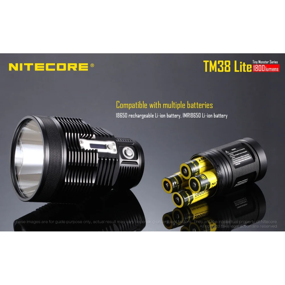 Latarka Nitecore TM38 LITE Tiny Monster 38 1800L 16 Latarka Nitecore TM38 LITE Tiny Monster 38 1800L
