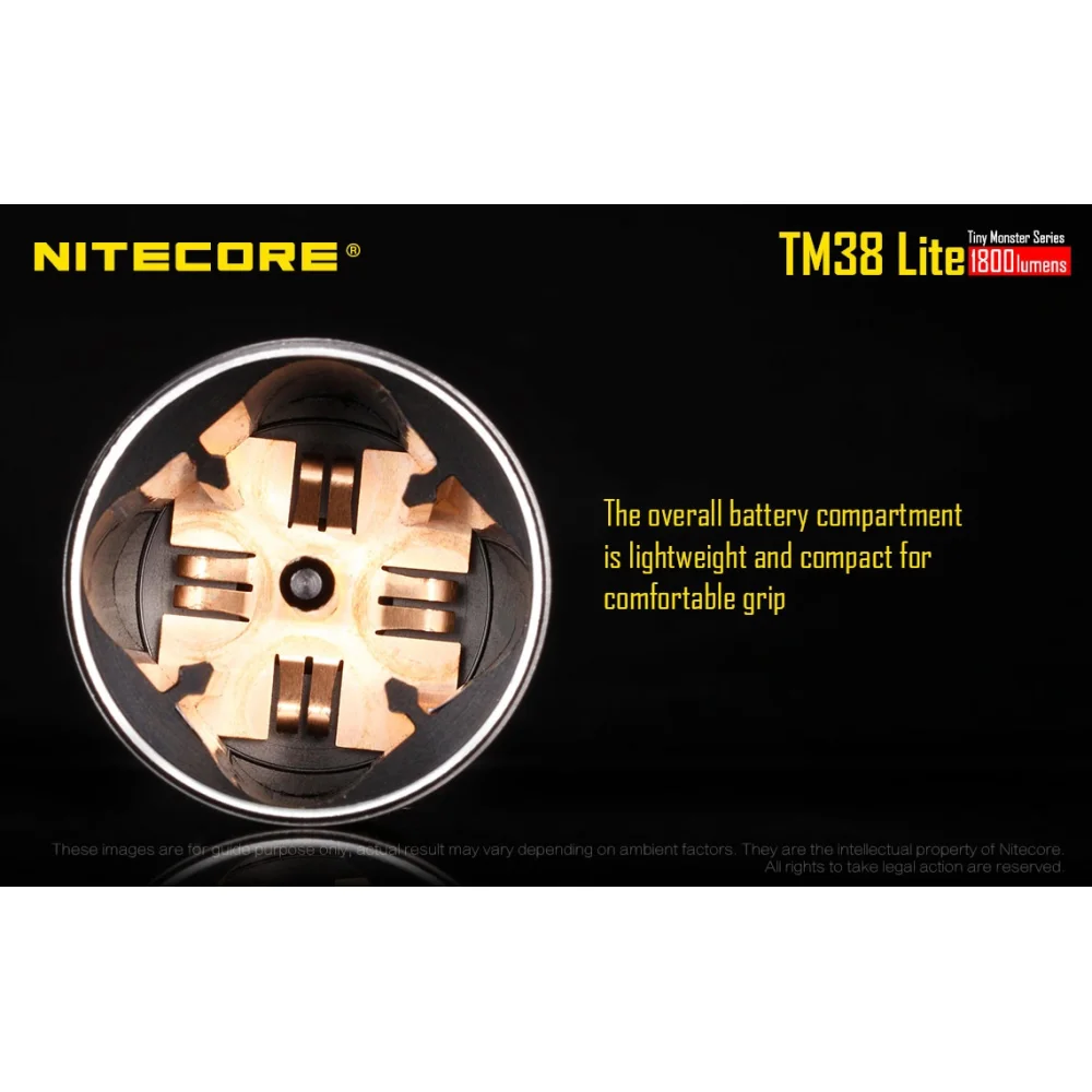 Latarka Nitecore TM38 LITE Tiny Monster 38 1800L 17 Latarka Nitecore TM38 LITE Tiny Monster 38 1800L