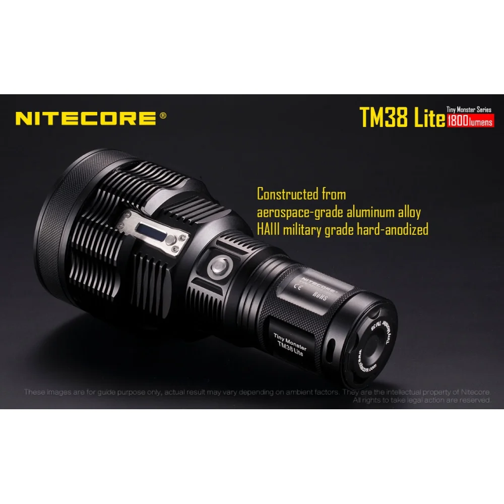 Latarka Nitecore TM38 LITE Tiny Monster 38 1800L 20 Latarka Nitecore TM38 LITE Tiny Monster 38 1800L