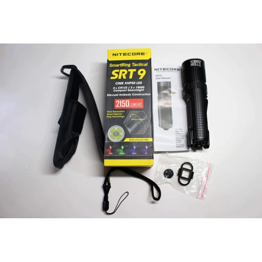 Latarka Nitecore SRT9 Smart Ring 2150L 5 Latarka Nitecore SRT9 Smart Ring 2150L