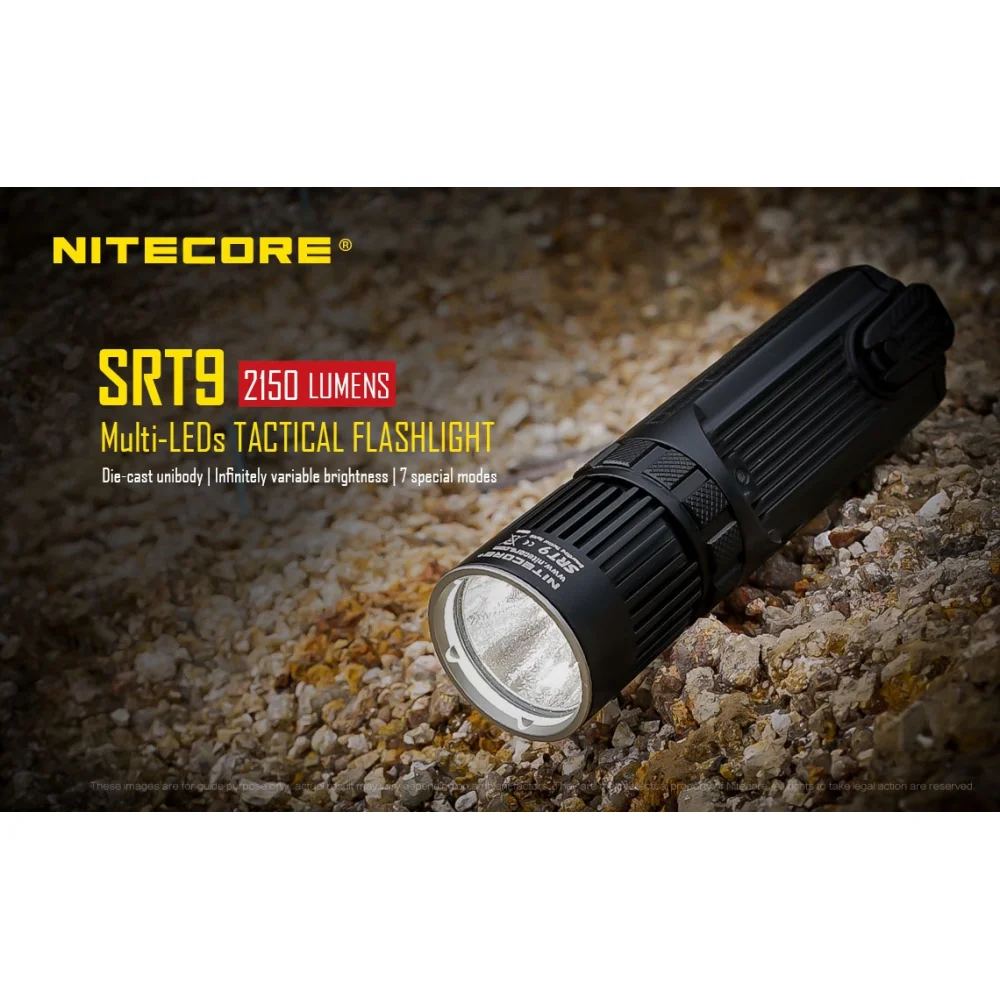 Latarka Nitecore SRT9 Smart Ring 2150L 6 Latarka Nitecore SRT9 Smart Ring 2150L