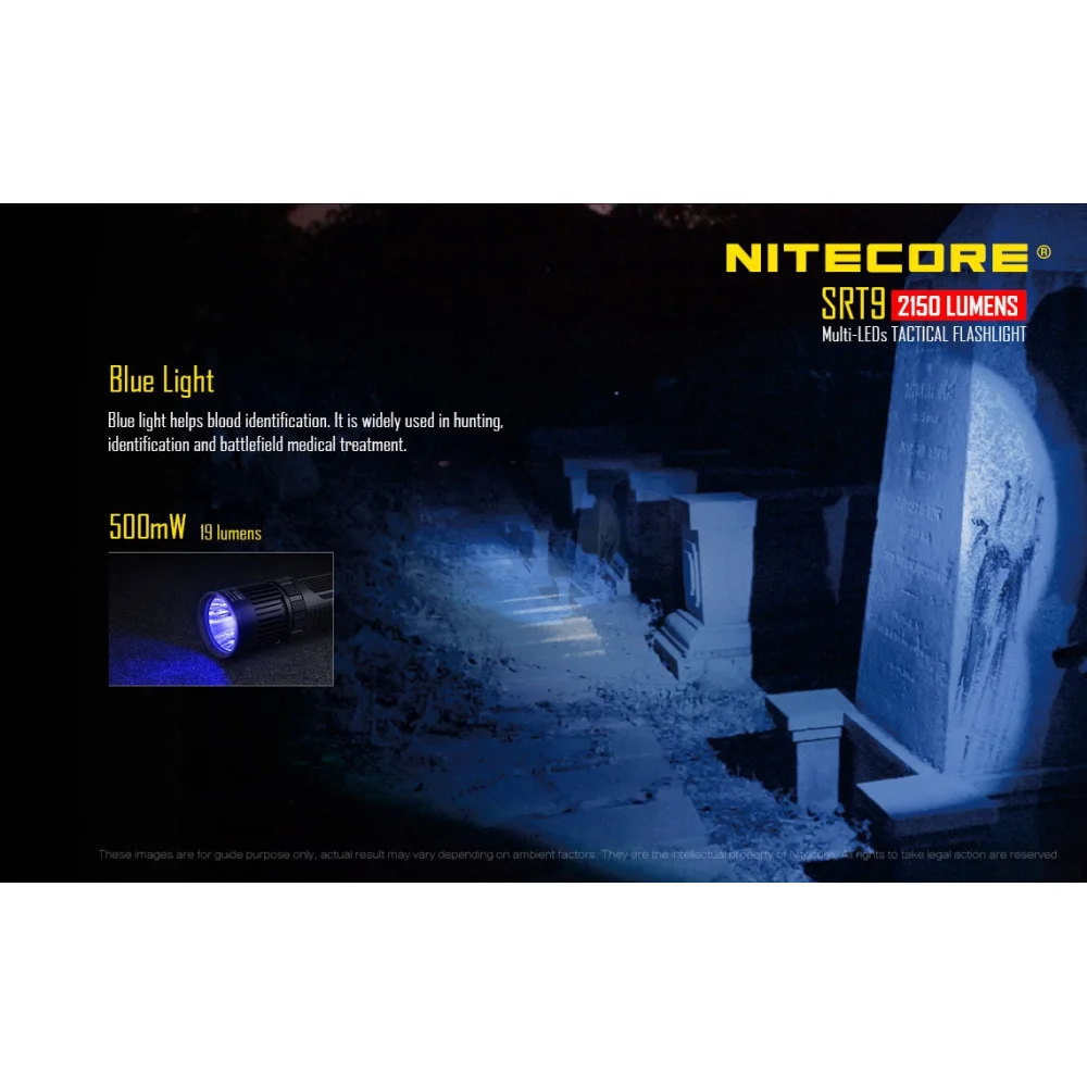 Latarka Nitecore SRT9 Smart Ring 2150L 11 Latarka Nitecore SRT9 Smart Ring 2150L