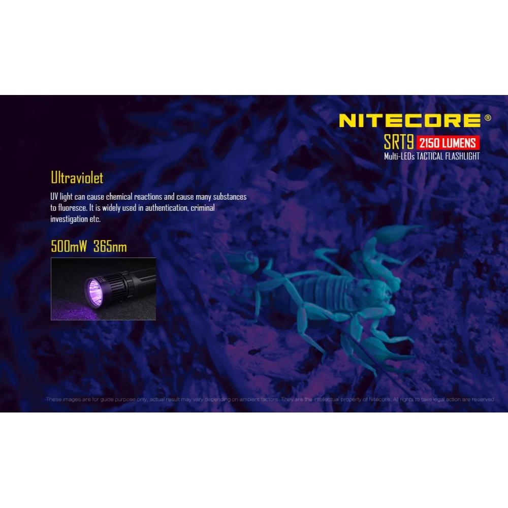 Latarka Nitecore SRT9 Smart Ring 2150L 12 Latarka Nitecore SRT9 Smart Ring 2150L