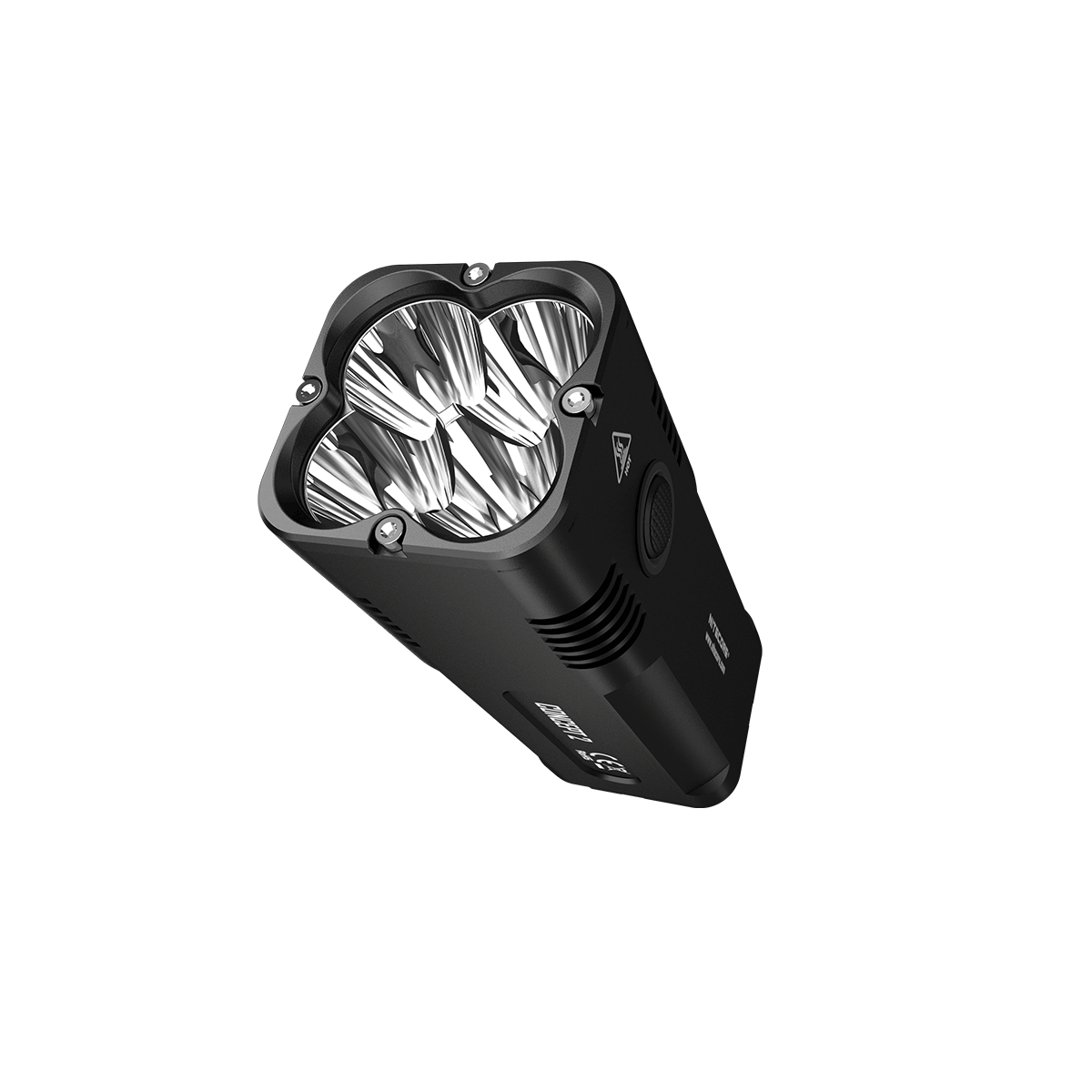 Światło S.O.S.: Tak | Zasięg wiązki światła (m): 398 | Moc światła (L): 6500 | Waga (g): 348 | Źródło światła: 4x LED CREE XHP35 HD - LifeGun.pl Latarka Nitecore Concept 2 6500 lumenów-2