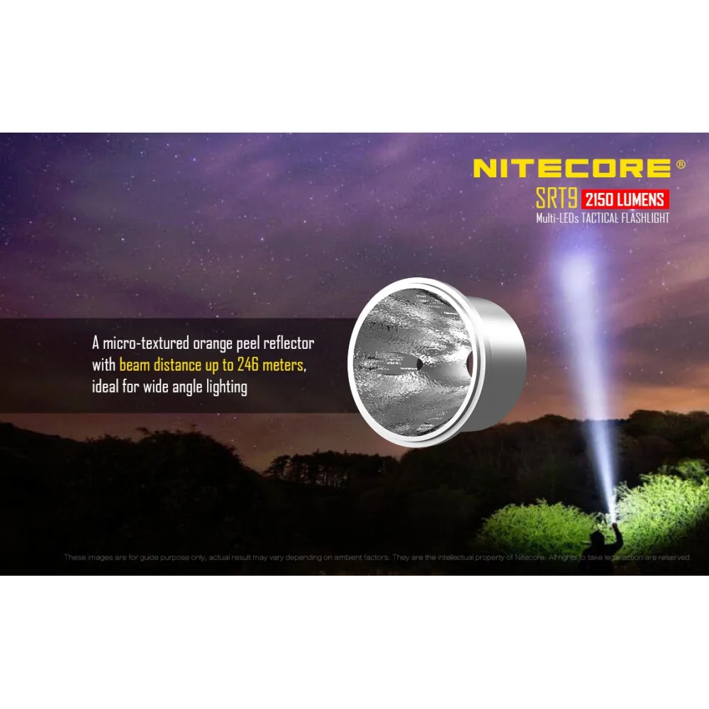 Latarka Nitecore SRT9 Smart Ring 2150L 20 Latarka Nitecore SRT9 Smart Ring 2150L