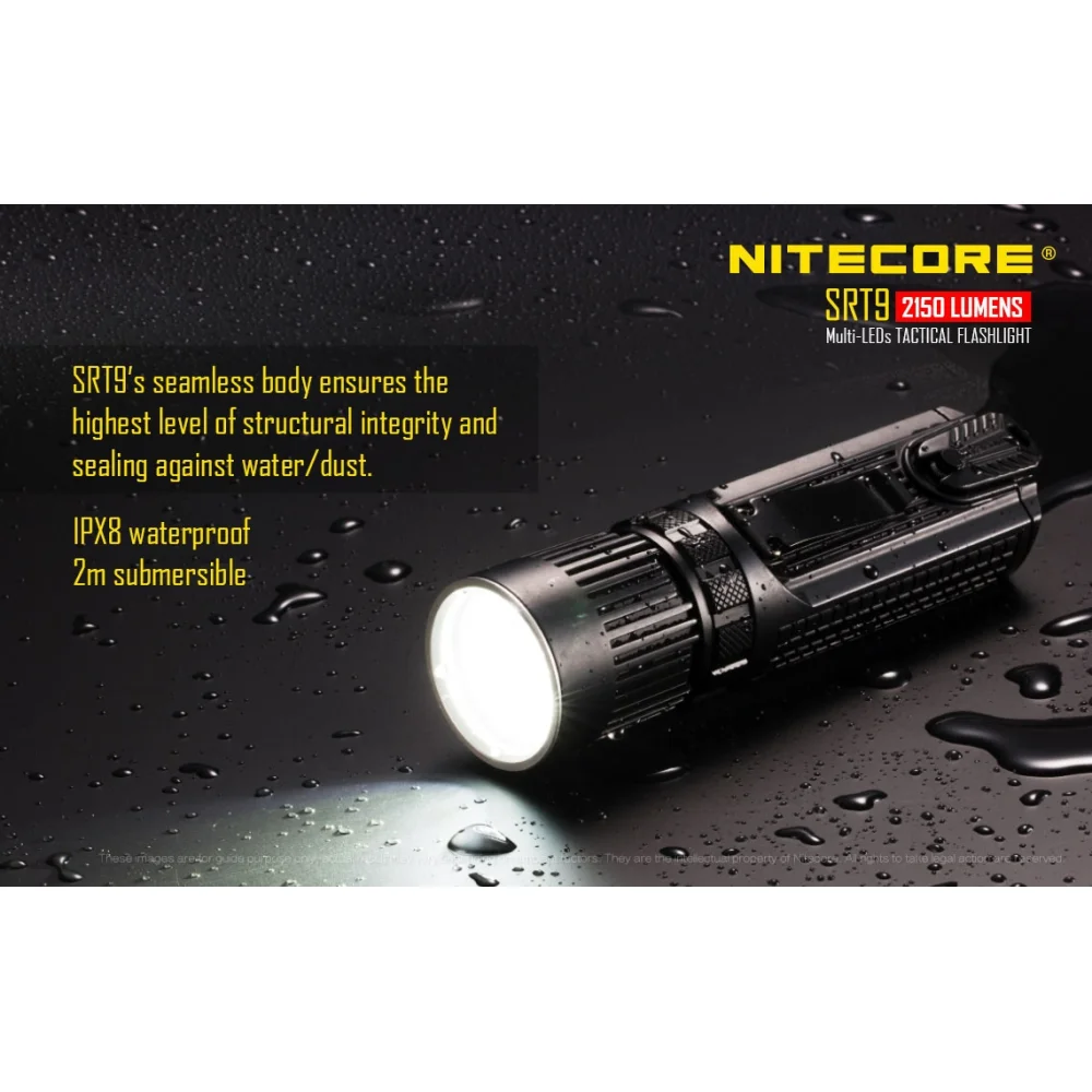Latarka Nitecore SRT9 Smart Ring 2150L 21 Latarka Nitecore SRT9 Smart Ring 2150L