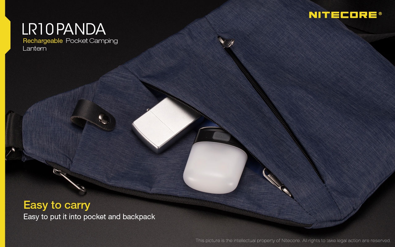 Światło S.O.S.: Tak | Maksymalny czas pracy (godz.): 38 | Zasięg wiązki światła (m): 24 | Baterie (kompatybilne): Akumulator Li-ion | Moc światła (L): 250 | Źródło światła: High CRI LED - LifeGun.pl Latarka Nitecore LR10 Panda 250 Lumenów-6