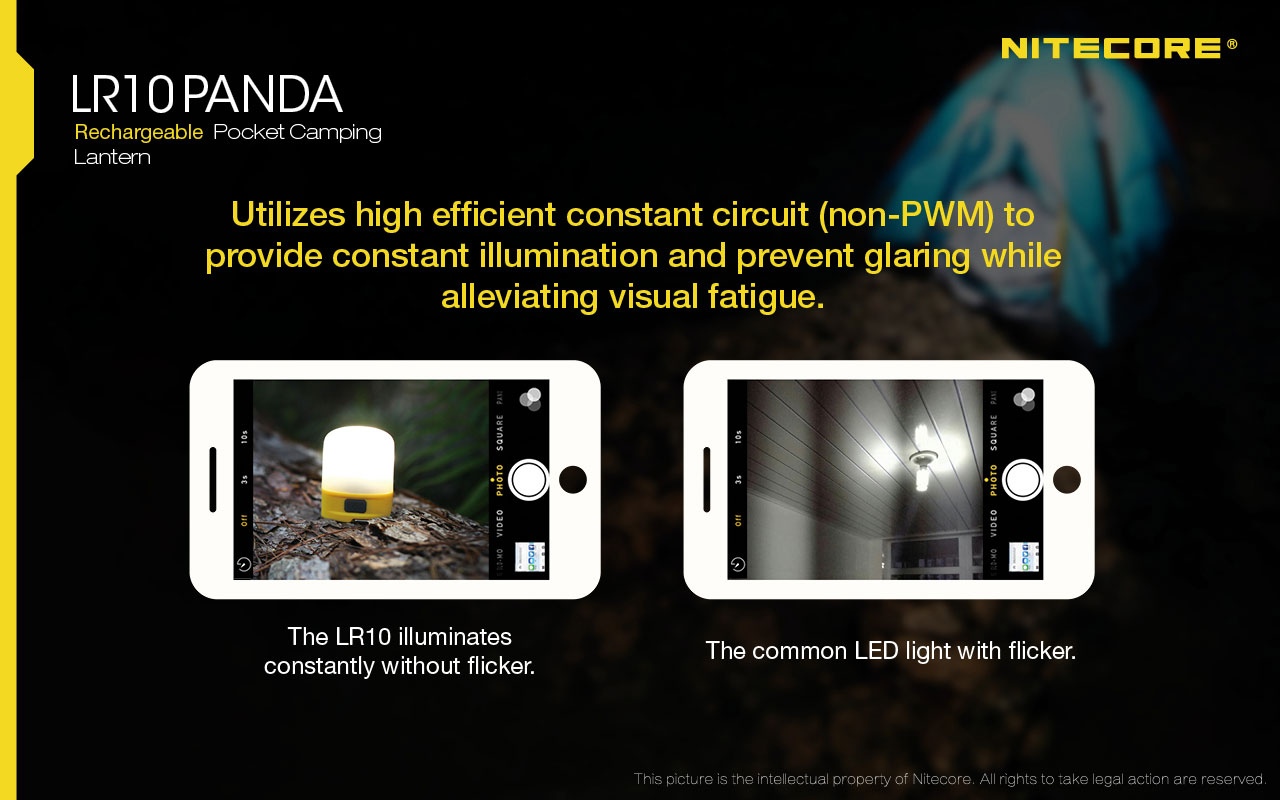 Światło S.O.S.: Tak | Maksymalny czas pracy (godz.): 38 | Zasięg wiązki światła (m): 24 | Baterie (kompatybilne): Akumulator Li-ion | Moc światła (L): 250 | Źródło światła: High CRI LED - LifeGun.pl Latarka Nitecore LR10 Panda 250 Lumenów-15