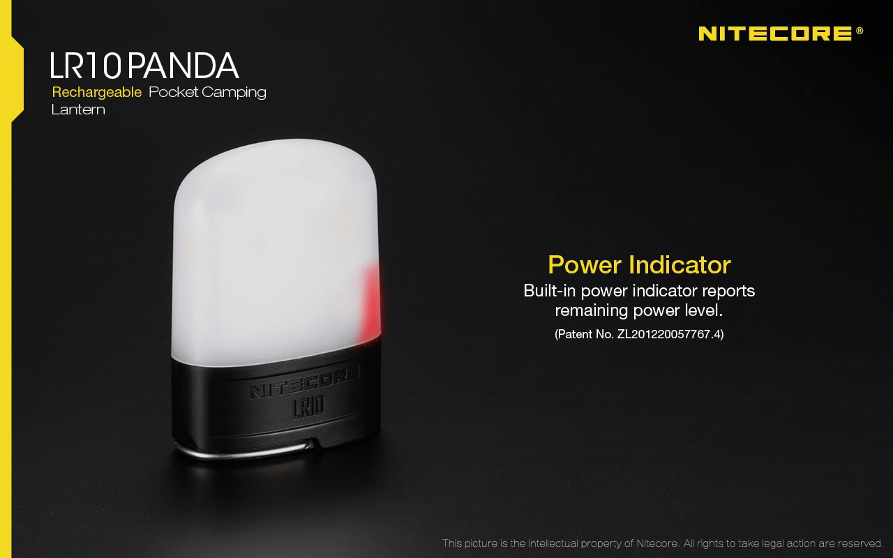 Światło S.O.S.: Tak | Maksymalny czas pracy (godz.): 38 | Zasięg wiązki światła (m): 24 | Baterie (kompatybilne): Akumulator Li-ion | Moc światła (L): 250 | Źródło światła: High CRI LED - LifeGun.pl Latarka Nitecore LR10 Panda 250 Lumenów-18