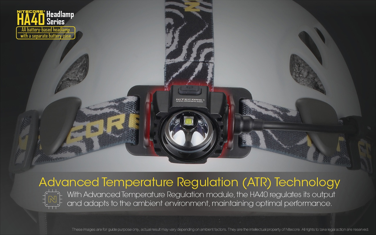 Latarka czołówka Nitecore HA40 1000 lumenów Czołówka od firmy Nitecore o mocy 1000 lumenów doskonale sprawdzi się jako wyposażenie EDC (codziennego użytku), a także jako sprzęt biwakowy czy poszukiwawczy. W latarce zastosowano mocną diodę LED CREE XM-L2 U2 i reflektor SMO. Dzięki temu jej światło jest mocne. Czołówka osiąga moc 1000 lumenów i ma maksymalny - LifeGun.pl Latarka czołówka Nitecore HA40 1000 lumenów-17