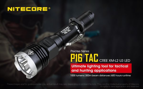 Latarka Nitecore P16 TAC 1000 lumenów-5
