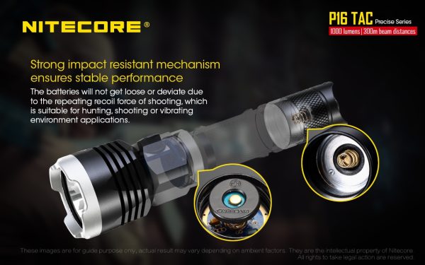 Latarka Nitecore P16 TAC 1000 lumenów-7