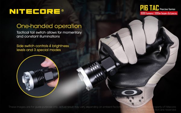 Latarka Nitecore P16 TAC 1000 lumenów-8