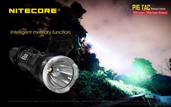 Latarka Nitecore P16 TAC 1000 lumenów-11