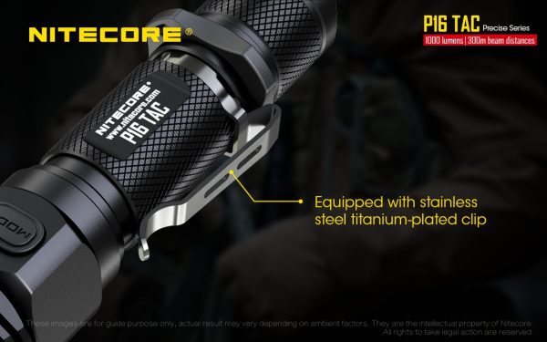 Latarka Nitecore P16 TAC 1000 lumenów-16