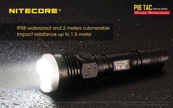 Latarka Nitecore P16 TAC 1000 lumenów-19