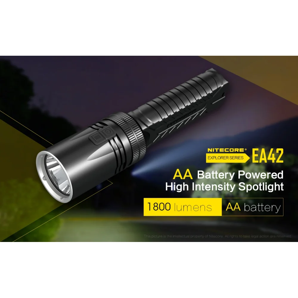 Latarka Nitecore EA42 1800 Lumenów 6 Latarka Nitecore EA42 1800 Lumenów