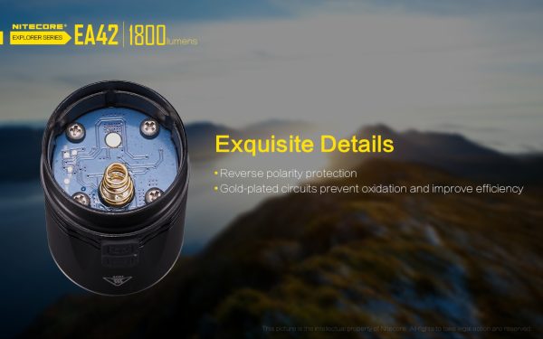 Latarka Nitecore EA42 1800 Lumenów-19